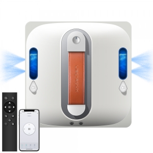 Cam Silme Robotu Liectroux S11, 4 Yönlü Su Püskürtme, Ev İçin Cam, Zemin, Duvar ve Fayans Temizlik Robotu, Pencereler İçin Robot Süpürge, Akıllı Navigasyon, Çoklu Güvenlik Sistemi, Çerçevesiz Yüzeylerde Çalışma, Uzaktan Kumanda ve Uygulama Kontrolü, Sesli Uyarılar, 8 Mikroswitch