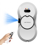Liectroux HCR-10 Cam Silme Robotu, Ultrasonik Su Püskürtme, Ultra İnce Cam Temizleme Robotu, Ev Tipi Cam Sileceği, Kuru ve Islak Silme, Yapay Zekâ Güzergahı, Uzaktan Kumanda, 30ML Su Tankı, Elektrik Kesintisine Karşı UPS Koruması, Güçlü Güvenlik Halatı, Fırçasız Motor
